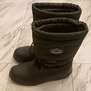 Acton Canada Winter Boots Women’s 9 Black